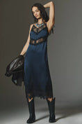 Load image into Gallery viewer, By Anthropologie Lacy Midi Slip Dress
