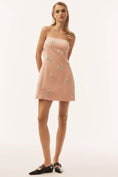 Load image into Gallery viewer, Mare Mare Strapless Embellished Mini Dress
