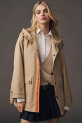 Load image into Gallery viewer, Maeve Hooded Utility Jacket
