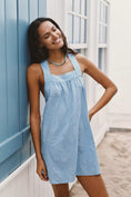 Load image into Gallery viewer, Celandine Ruffle-Back Apron Mini Dress
