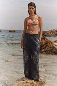 Load image into Gallery viewer, Driftwood Isadora Embroidered High-Rise Wide-Leg Jeans
