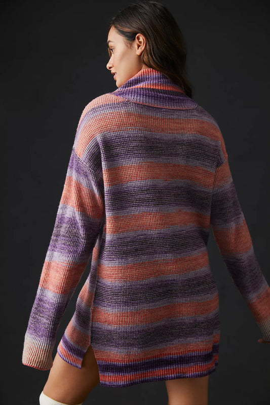 Daily Practice by Anthropologie Half-Zip Tunic Sweater