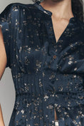 Load image into Gallery viewer, Linden Silken Pleated Waisted Blouse by Pilcro
