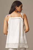 Load image into Gallery viewer, By Anthropologie Tie-Strap Hanky Lace Tank Top

