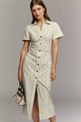 Load image into Gallery viewer, Greer Midi Shirtdress by Pilcro
