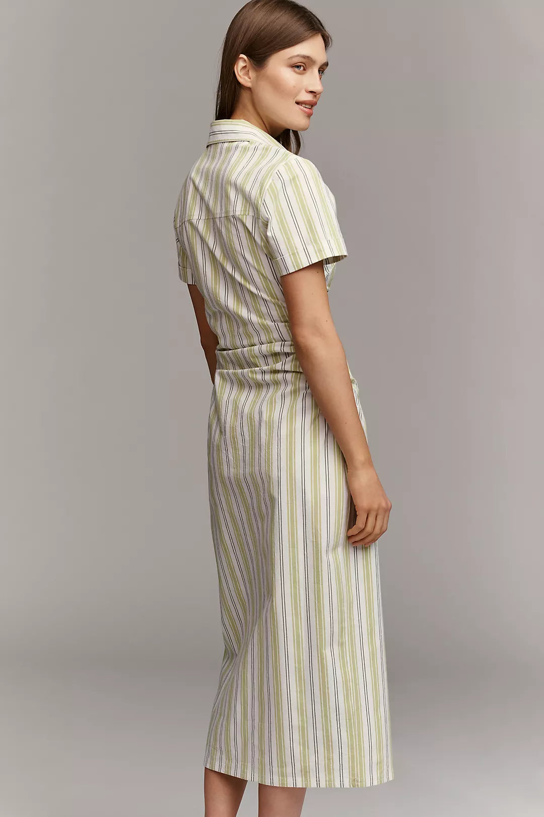 Greer Midi Shirtdress by Pilcro