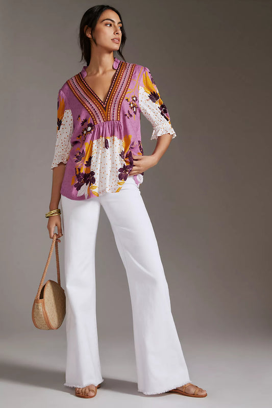 Bl-nk Stephanie Long-Sleeve Top