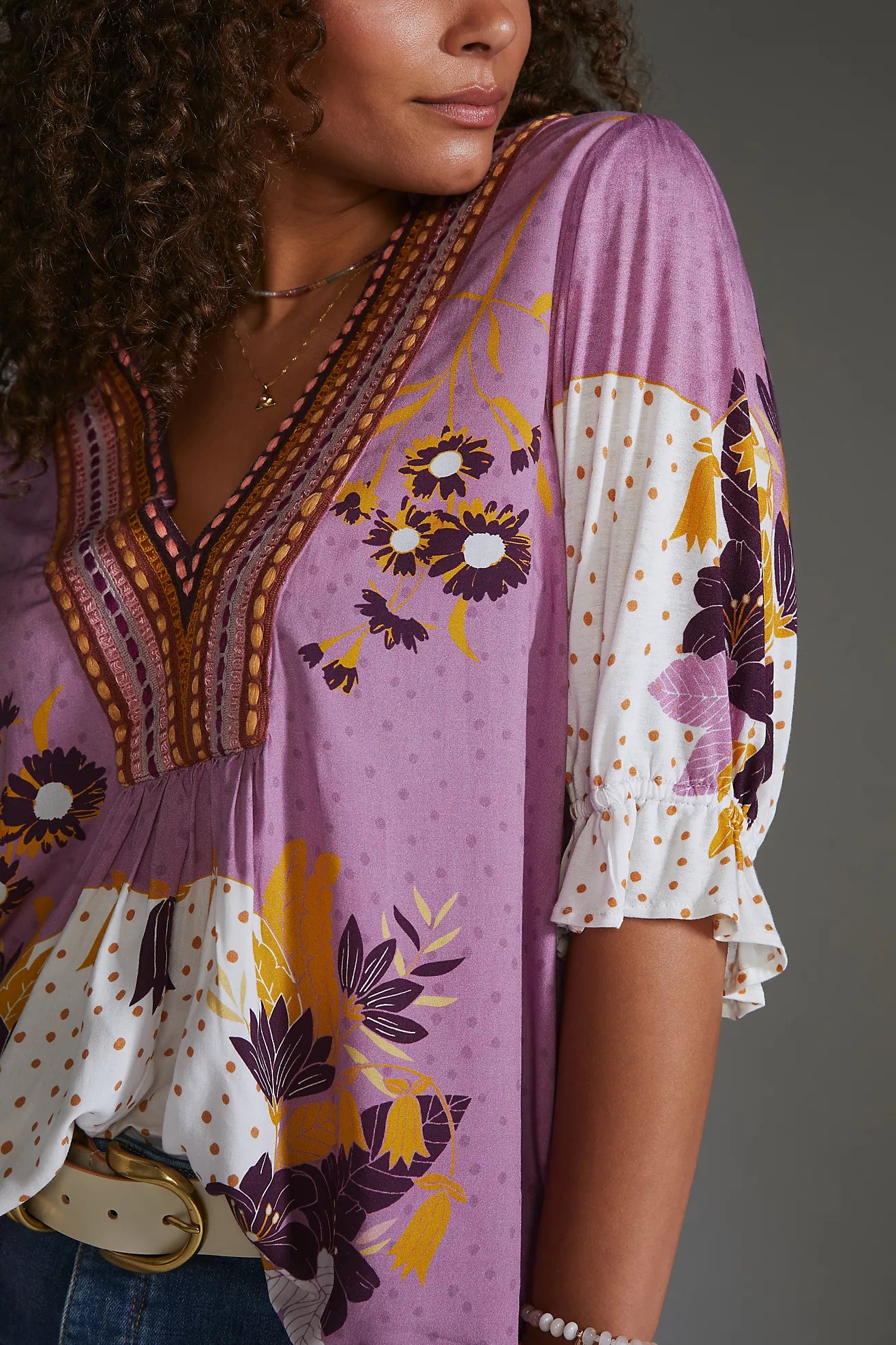 Bl-nk Stephanie Long-Sleeve Top