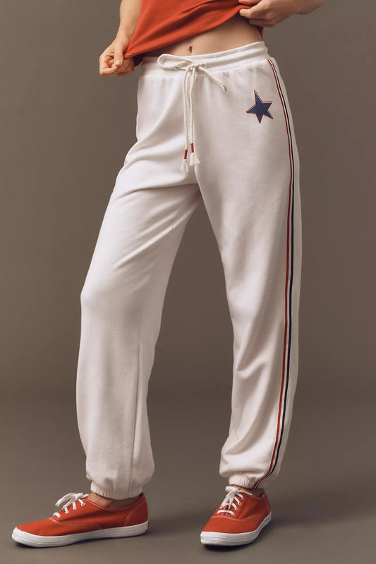 Sundry Terry Side-Stripe Track Joggers