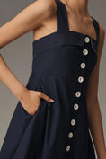 Load image into Gallery viewer, English Factory Sleeveless Square-Neck Midi Dress
