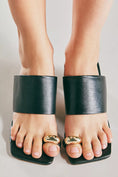 Load image into Gallery viewer, By Anthropologie Toe-Ring Block-Heel Mules
