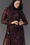 Load image into Gallery viewer, ASTR  Label Aubriella Plus High-Neck Midi Dress
