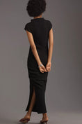 Load image into Gallery viewer, The Maya Ruched Cowl Neck Dress: Textured Edition
