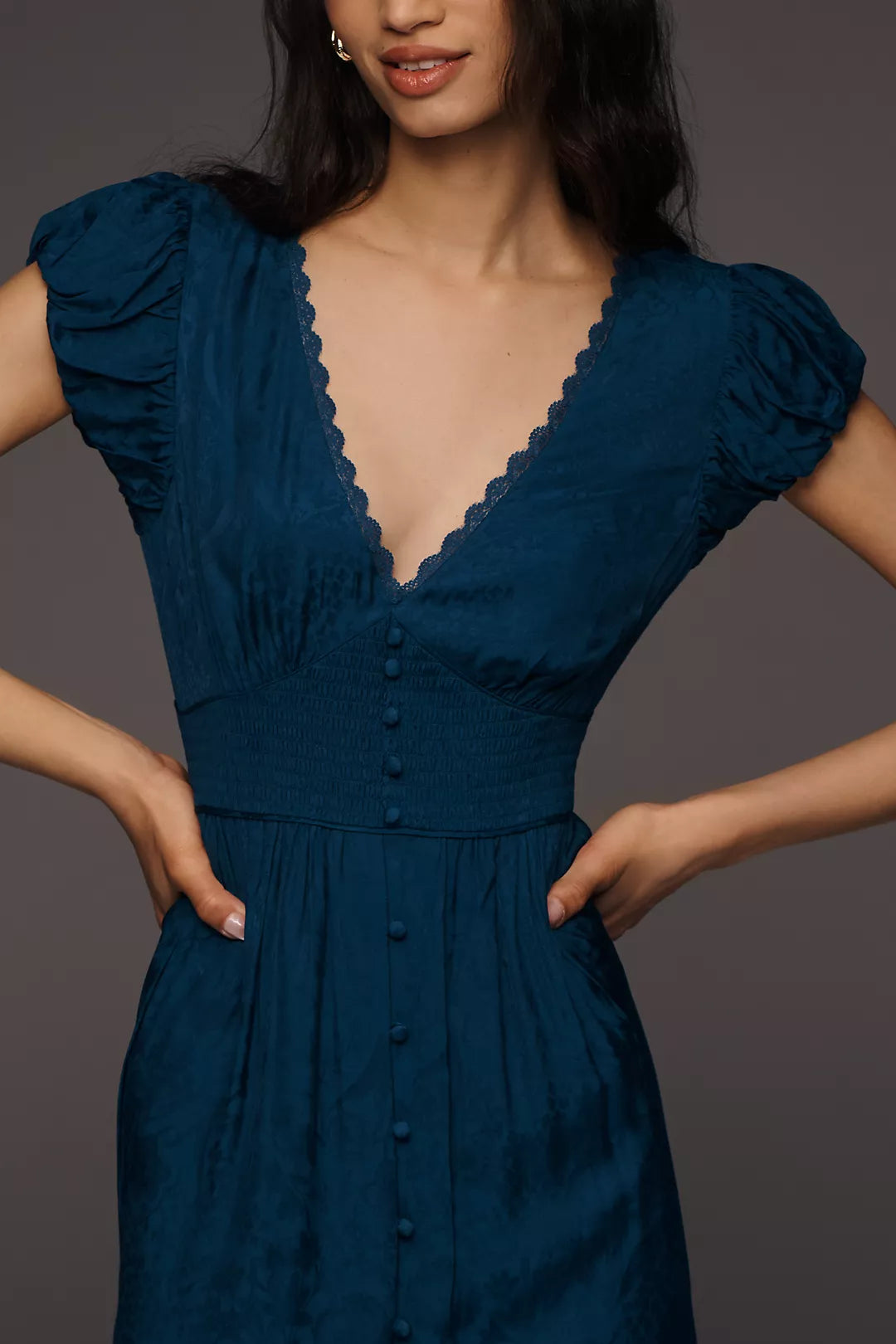 The Peregrine Silken Midi Dress