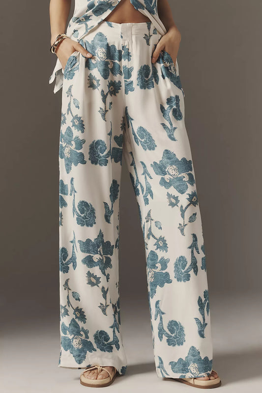By Anthropologie Silky Trousers