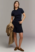 Load image into Gallery viewer, Maeve A-Line Mini Sweater Skirt
