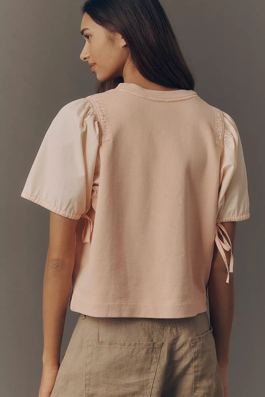 By Anthropologie Sycamore Short-Sleeve Sweater