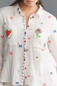 Load image into Gallery viewer, Pilcro Embroidered Icon Buttondown Shirt
