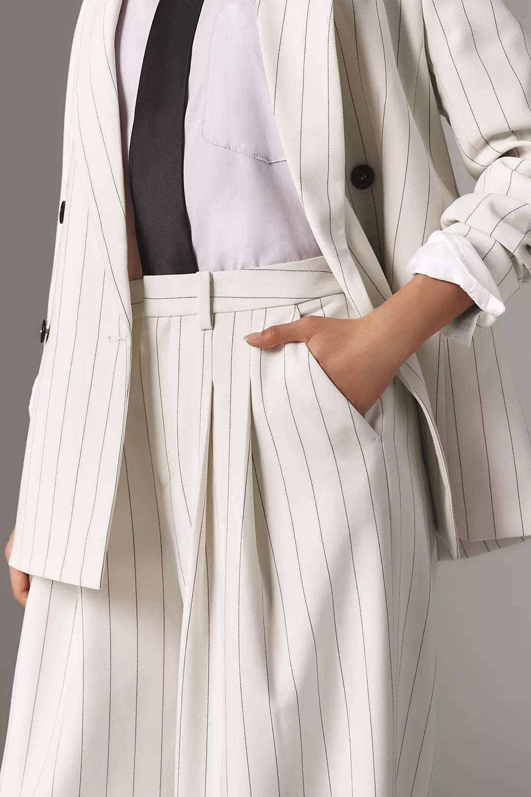 The Avery Elastic-Back Trousers by Maeve