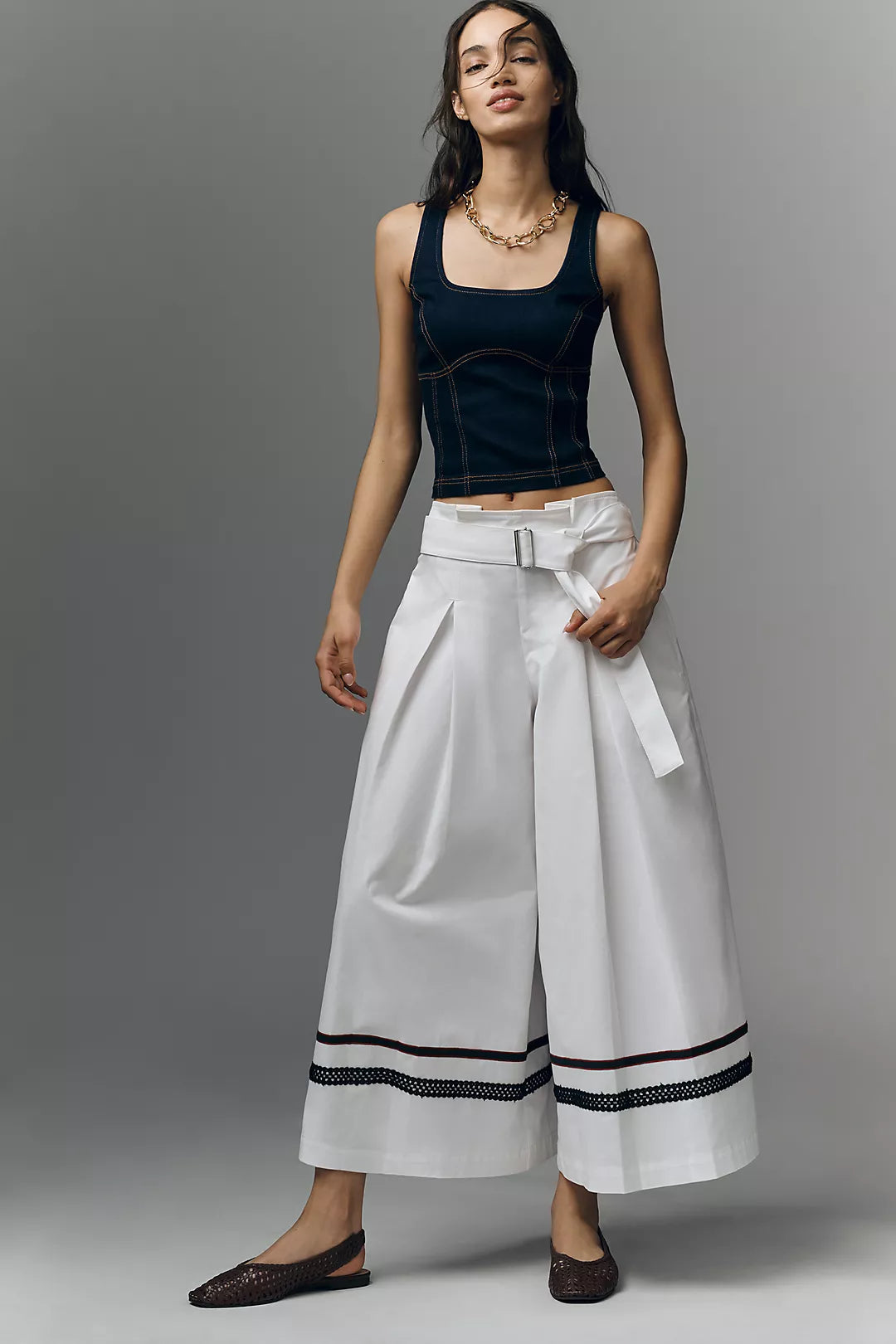 Maeve Skirty Deckhand Pants