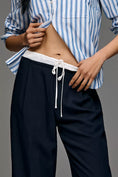 Load image into Gallery viewer, Maeve Combo Drawcord Trousers
