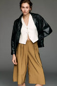 Load image into Gallery viewer, Maeve Wide Leg Cargo Culotte Pants
