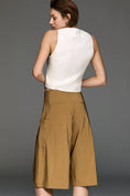 Load image into Gallery viewer, Maeve Wide Leg Cargo Culotte Pants
