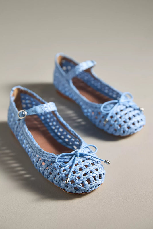 Vicenza Woven Ballet Flats