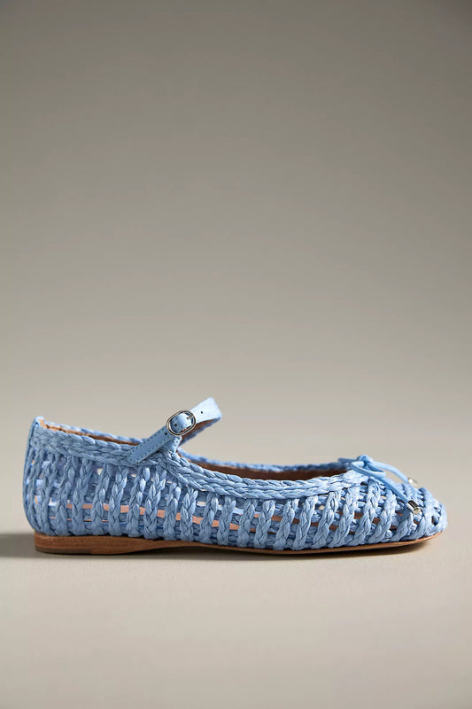 Vicenza Woven Ballet Flats