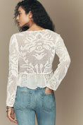 Load image into Gallery viewer, By Anthropologie Floral Embroidered Sweater
