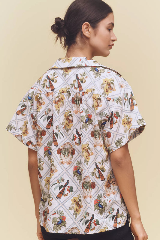 The Henrietta Buttondown Surf Shirt by Maeve