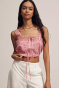 Load image into Gallery viewer, Forever That Girl Lace Square-Neck Bubble Tank Top
