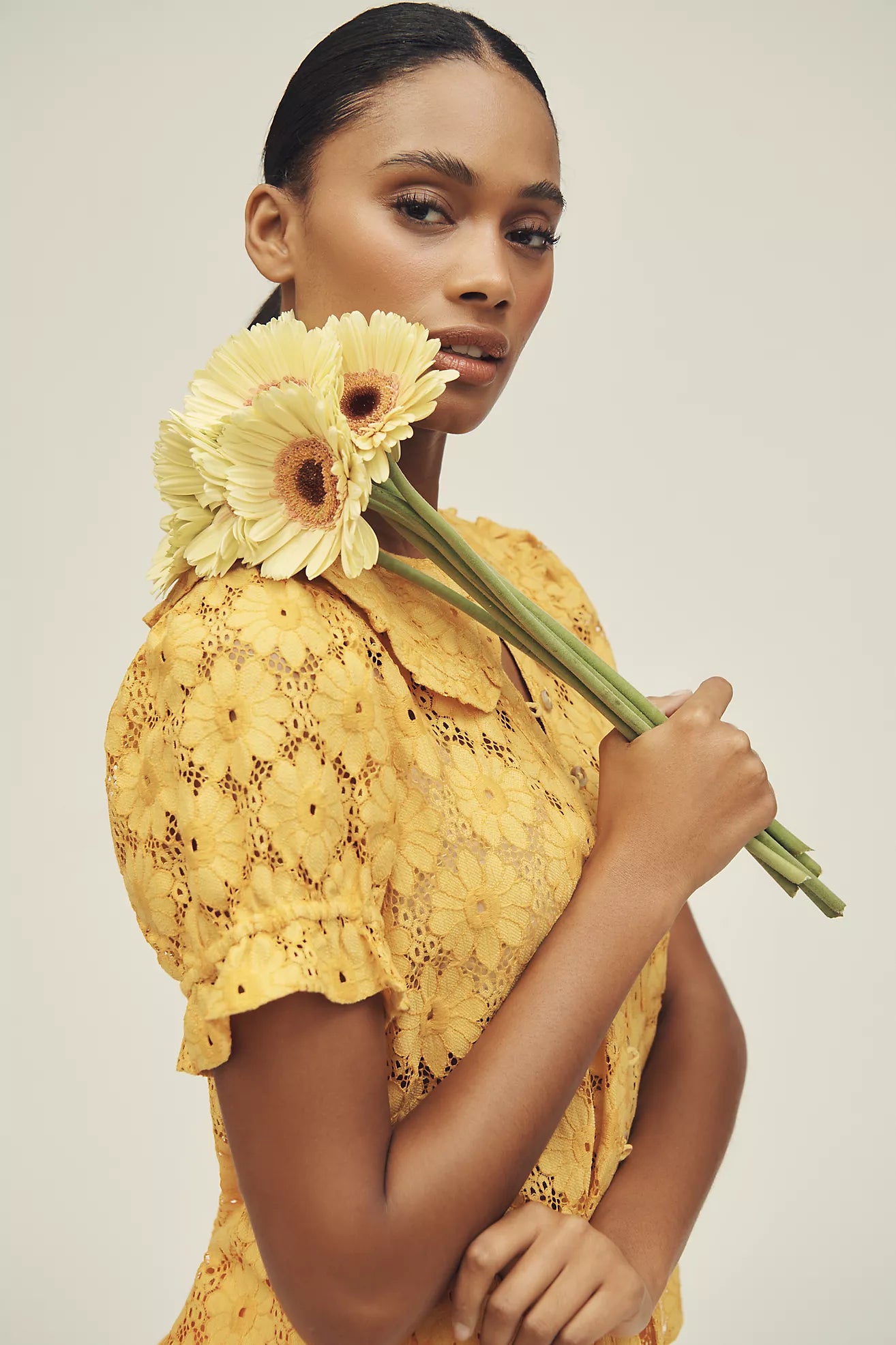 The Keira Lace Blouse by Pilcro