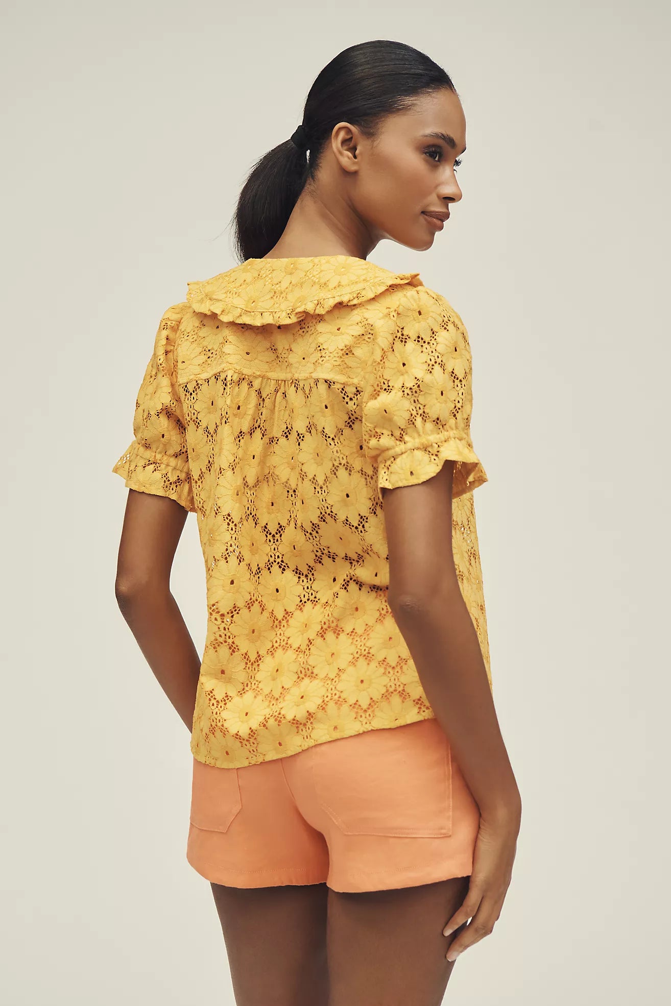 The Keira Lace Blouse by Pilcro