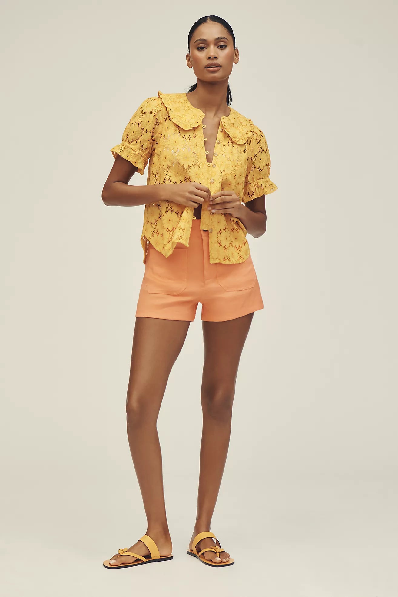 The Keira Lace Blouse by Pilcro