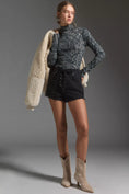 Load image into Gallery viewer, Pilcro Turtleneck Cotton-Slub Top
