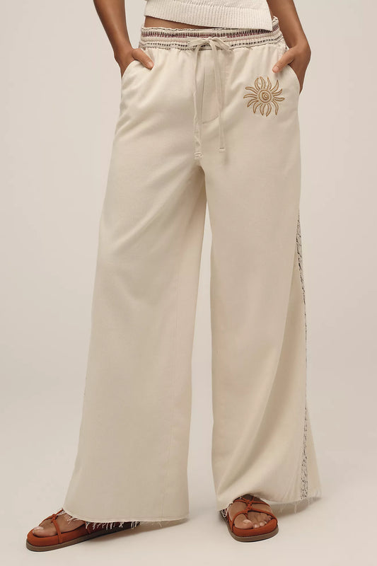 Pilcro The Surfer Drawstring Pull-On Jeans