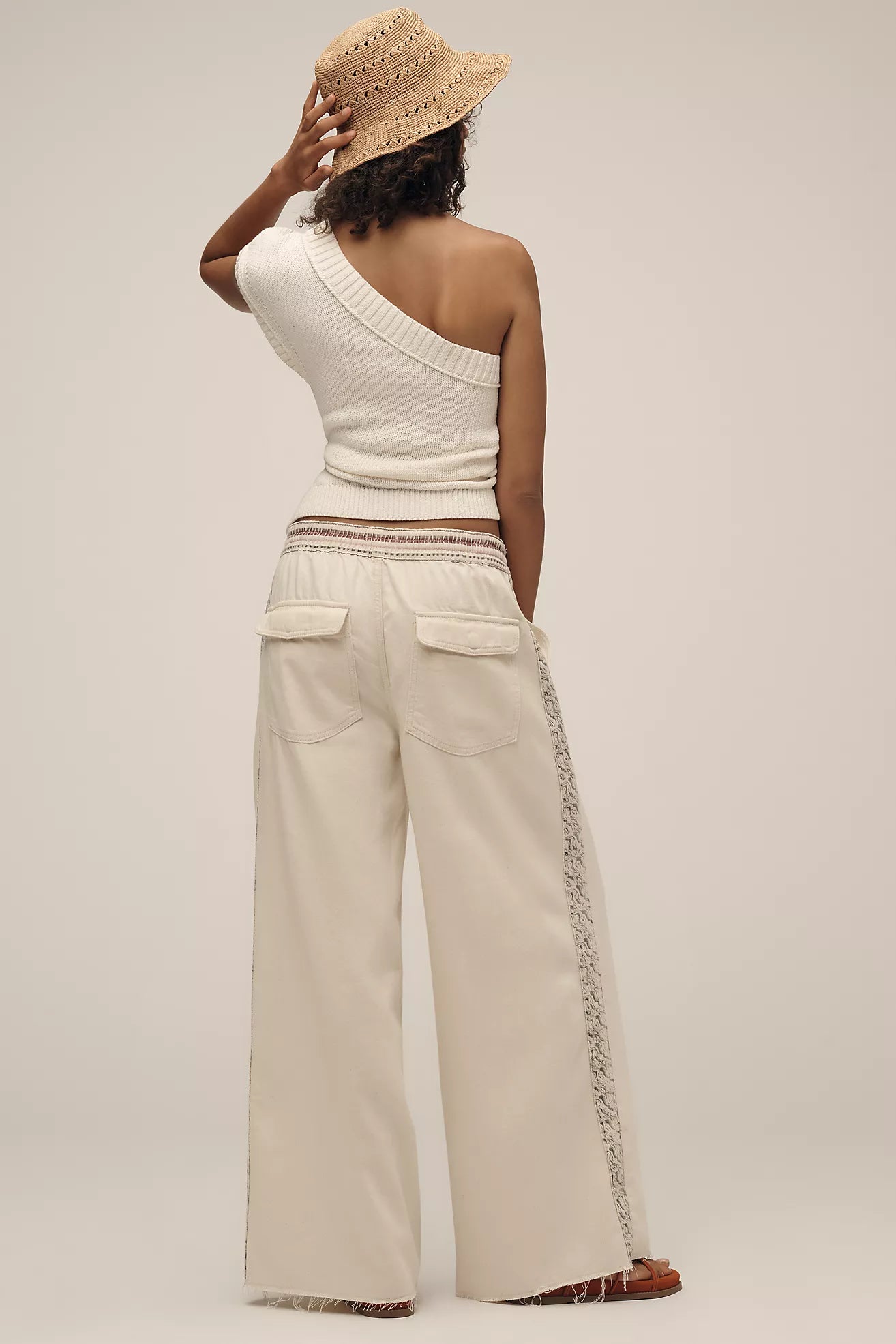 Pilcro The Surfer Drawstring Pull-On Jeans
