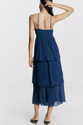 Load image into Gallery viewer, By Anthropologie Layered V-Neck Midi Dress
