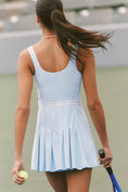 Load image into Gallery viewer, Upside Peached Lettuce Mini Dress
