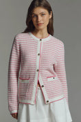 Load image into Gallery viewer, NVLT Collarless Knit Jacket
