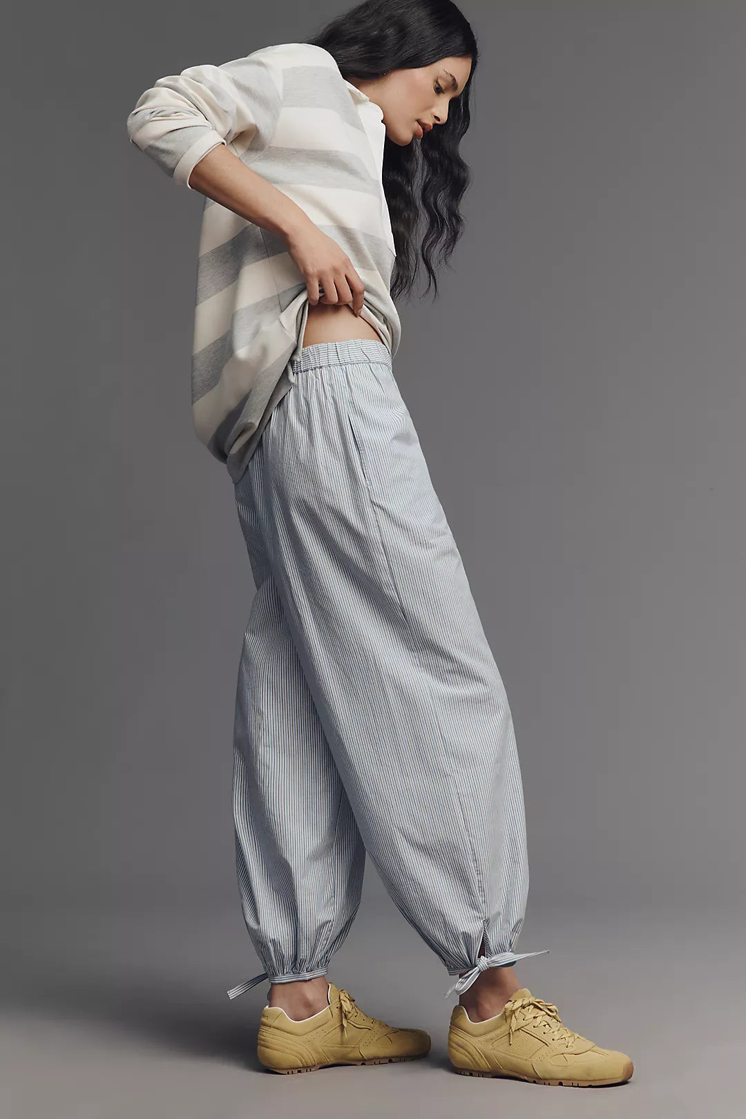 Maeve Cotton Balloon Pants
