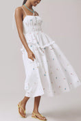 Load image into Gallery viewer, En Saison Nellie Sleeveless Smocked Midi Dress
