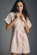 Load image into Gallery viewer, Tobie Organza Mini Shirtdress by Exquise
