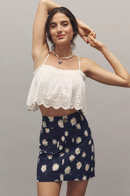 The Colette Mini Skirt by Maeve