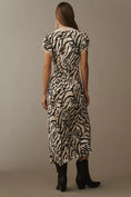 Load image into Gallery viewer, Conditions Apply Adeon Short-Sleeve Slip Midi Dress
