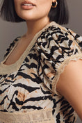 Load image into Gallery viewer, Conditions Apply Adeon Short-Sleeve Slip Midi Dress
