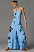 Load image into Gallery viewer, By Anthropologie Waistless Tie-Neck Jumpsuit
