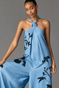 Load image into Gallery viewer, By Anthropologie Waistless Tie-Neck Jumpsuit

