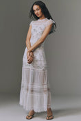 Load image into Gallery viewer, By Anthropologie Lace Twofer Maxi Dress
